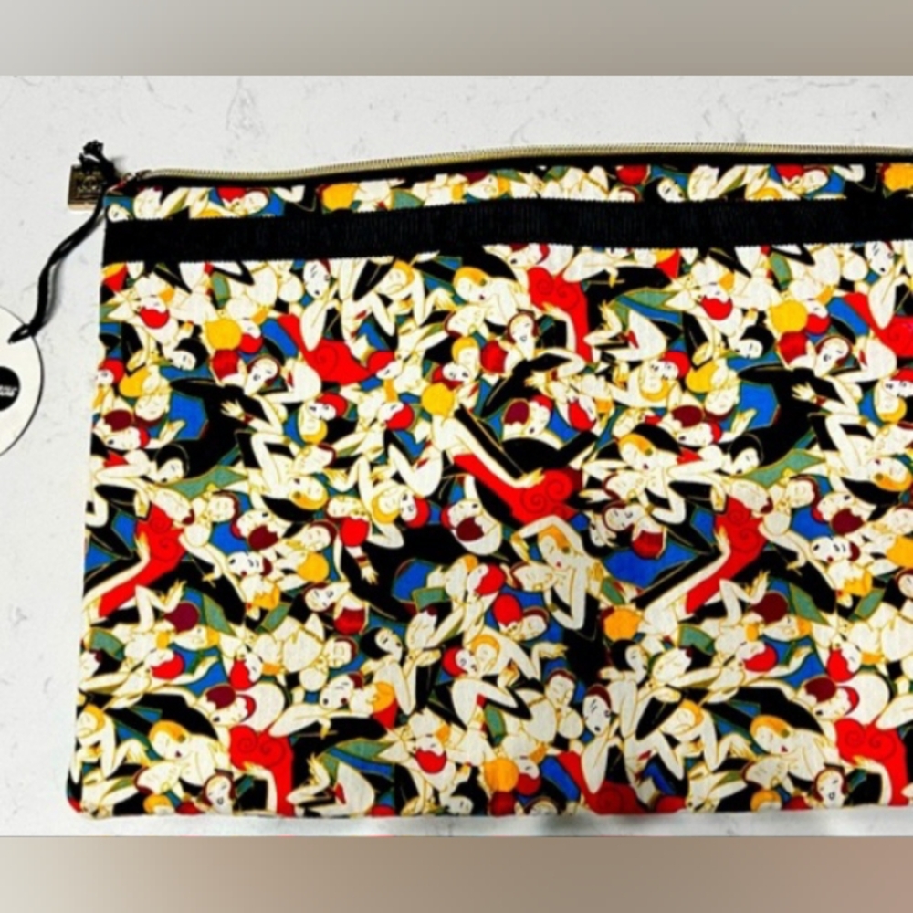 Colorful Patterned Clutch Bag